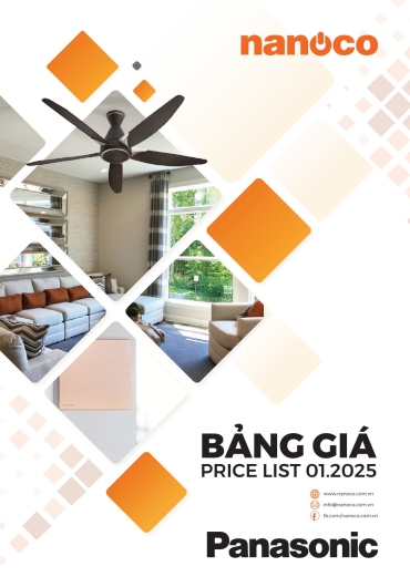 CATALOGUE THIẾT BỊ ĐIỆN PANASONIC - 2025
