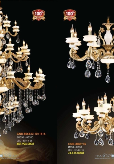 CATALOGUE ĐÈN TRANG TRÍ VERONA - 2025