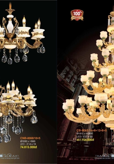 CATALOGUE ĐÈN TRANG TRÍ VERONA - 2025