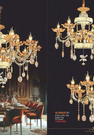 CATALOGUE NAM LONG CHÙM NẾN, MÂM LED - 2025