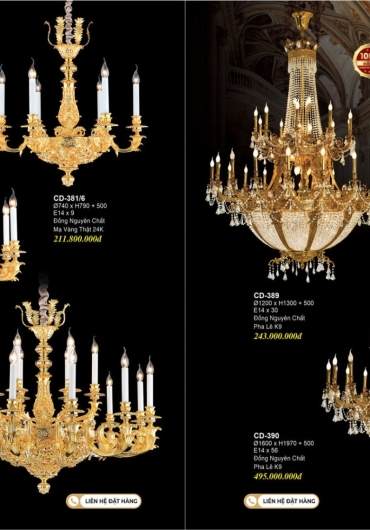 CATALOGUE ĐÈN TRANG TRÍ EUROTO - 2025