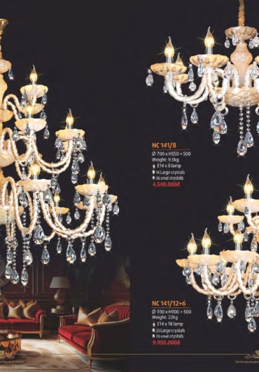 CATALOGUE NAM LONG CHÙM NẾN, MÂM LED - 2025