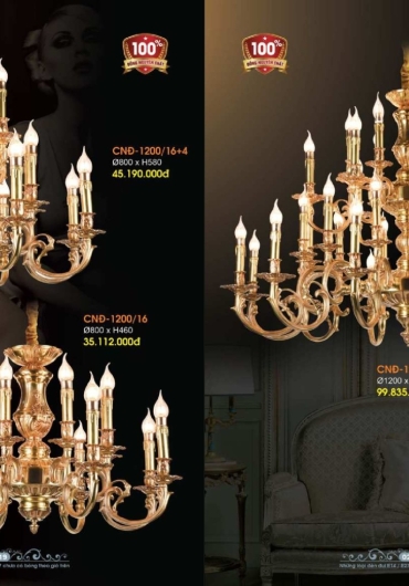 CATALOGUE ĐÈN TRANG TRÍ VERONA - 2025