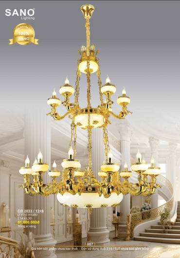 CATALOGUE ĐÈN TRANG TRÍ SANO - 2025