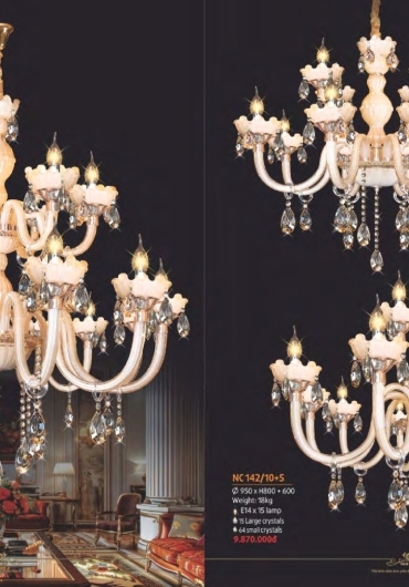 CATALOGUE NAM LONG CHÙM NẾN, MÂM LED - 2025