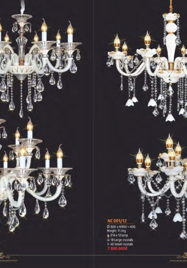 CATALOGUE NAM LONG CHÙM NẾN, MÂM LED - 2025