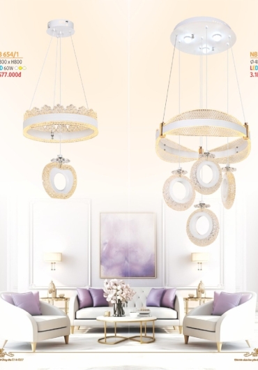 CATALOGUE NAM LONG ĐÈN THẢ, QUẠT NGỦ - 2025