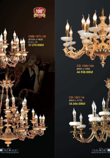 CATALOGUE ĐÈN TRANG TRÍ VERONA - 2025