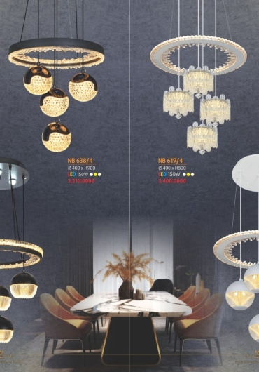 CATALOGUE NAM LONG ĐÈN THẢ, QUẠT NGỦ - 2025