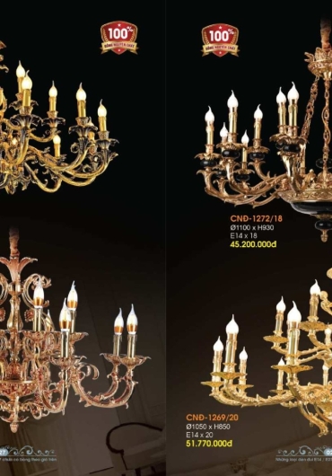 CATALOGUE ĐÈN TRANG TRÍ VERONA - 2025