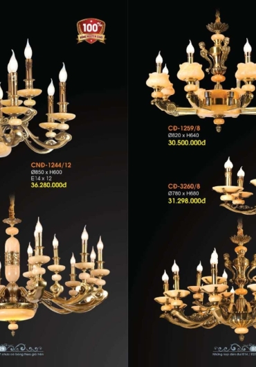 CATALOGUE ĐÈN TRANG TRÍ VERONA - 2025