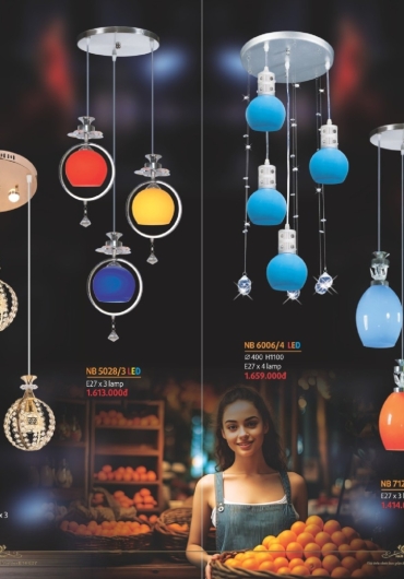 CATALOGUE NAM LONG ĐÈN THẢ, QUẠT NGỦ - 2025