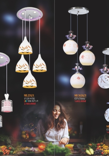 CATALOGUE NAM LONG ĐÈN THẢ, QUẠT NGỦ - 2025