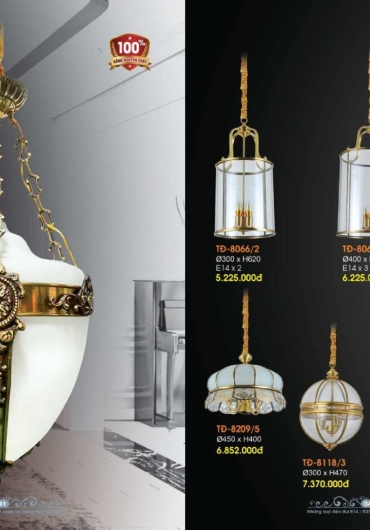 CATALOGUE ĐÈN TRANG TRÍ VERONA - 2025