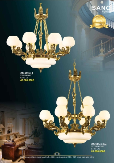 CATALOGUE ĐÈN TRANG TRÍ SANO - 2025