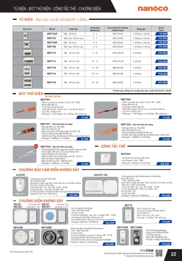 CATALOGUE THIẾT BỊ ĐIỆN PANASONIC - 2025