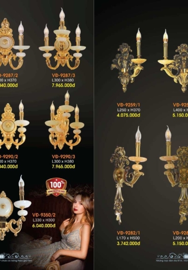 CATALOGUE ĐÈN TRANG TRÍ VERONA - 2025