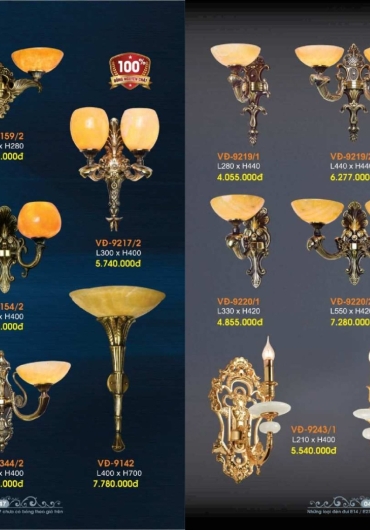 CATALOGUE ĐÈN TRANG TRÍ VERONA - 2025