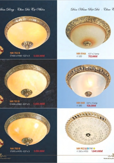CATALOGUE NAM LONG ĐÈN VÁCH, GƯƠNG, MÂM, VƯỜN - 2025