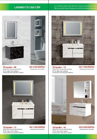 CATALOGUE THIẾT BỊ VỆ SINH KAFINA