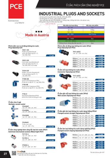 CATALOGUE THIẾT BỊ ĐIỆN PANASONIC - 2025