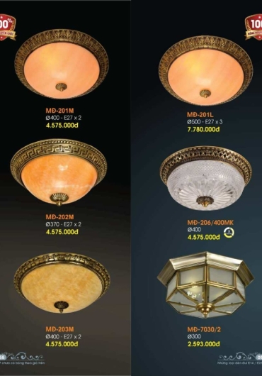 CATALOGUE ĐÈN TRANG TRÍ VERONA - 2025