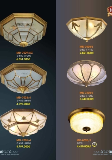 CATALOGUE ĐÈN TRANG TRÍ VERONA - 2025