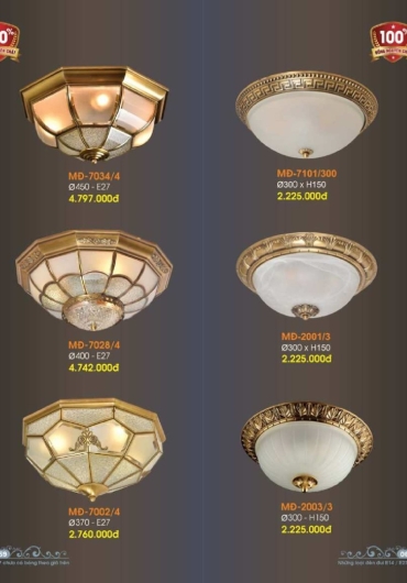 CATALOGUE ĐÈN TRANG TRÍ VERONA - 2025
