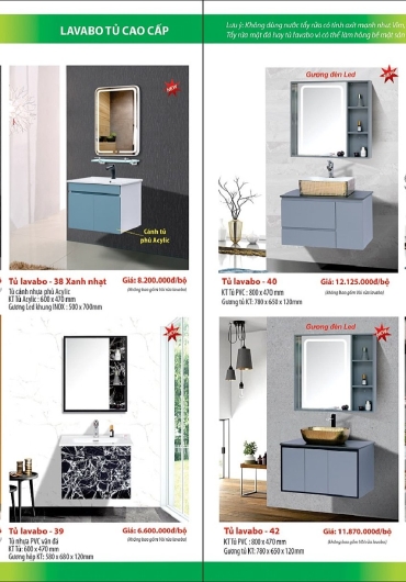 CATALOGUE THIẾT BỊ VỆ SINH KAFINA