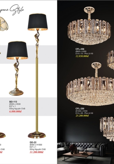 CATALOGUE ĐÈN TRANG TRÍ EUROTO - 2025