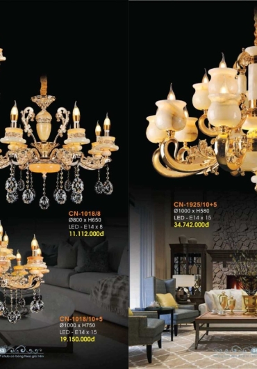 CATALOGUE ĐÈN TRANG TRÍ VERONA - 2025