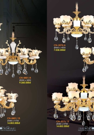 CATALOGUE ĐÈN TRANG TRÍ VERONA - 2025