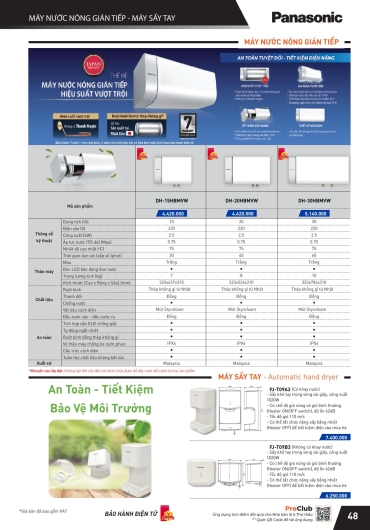 CATALOGUE THIẾT BỊ ĐIỆN PANASONIC - 2025