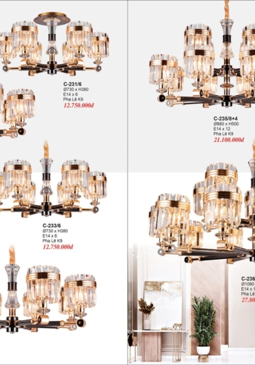 CATALOGUE ĐÈN TRANG TRÍ EUROTO - 2025