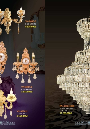 CATALOGUE ĐÈN TRANG TRÍ VERONA - 2025