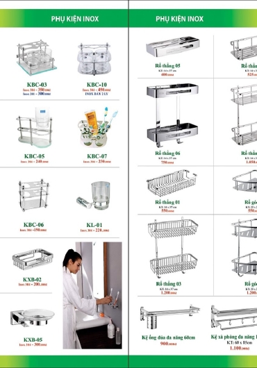 CATALOGUE THIẾT BỊ VỆ SINH KAFINA