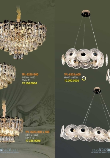 CATALOGUE ĐÈN TRANG TRÍ VERONA - 2025