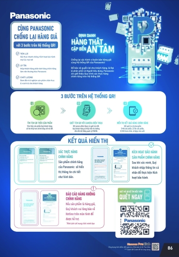 CATALOGUE THIẾT BỊ ĐIỆN PANASONIC - 2025
