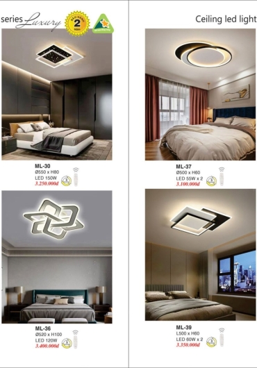 CATALOGUE ĐÈN TRANG TRÍ EUROTO - 2025