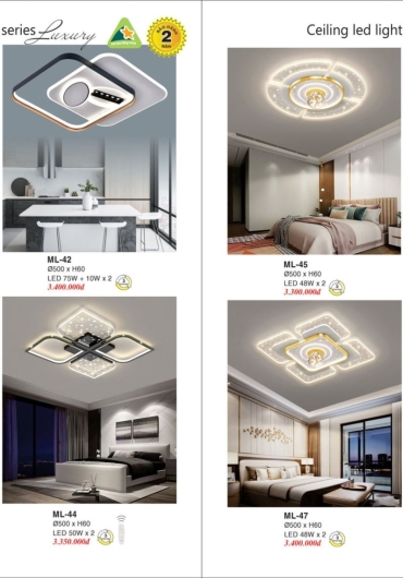 CATALOGUE ĐÈN TRANG TRÍ EUROTO - 2025