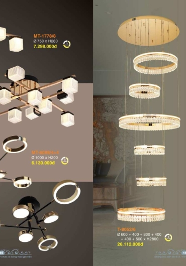 CATALOGUE ĐÈN TRANG TRÍ VERONA - 2025