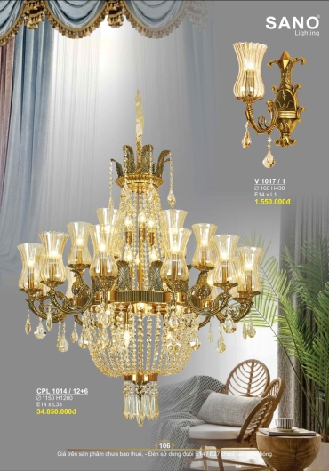 CATALOGUE ĐÈN TRANG TRÍ SANO - 2025