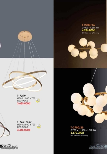 CATALOGUE ĐÈN TRANG TRÍ VERONA - 2025