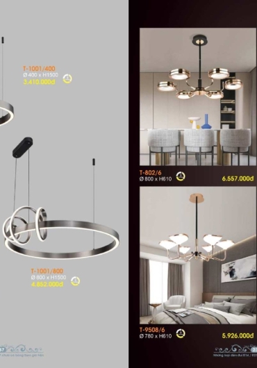 CATALOGUE ĐÈN TRANG TRÍ VERONA - 2025