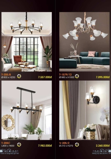 CATALOGUE ĐÈN TRANG TRÍ VERONA - 2025