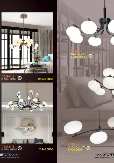 CATALOGUE ĐÈN TRANG TRÍ VERONA - 2025