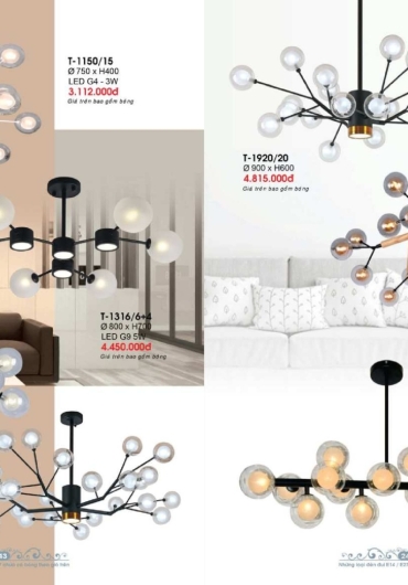 CATALOGUE ĐÈN TRANG TRÍ VERONA - 2025