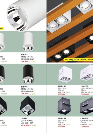 CATALOGUE ĐÈN TRANG TRÍ EUROTO - 2025