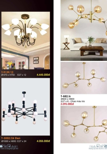 CATALOGUE ĐÈN TRANG TRÍ VERONA - 2025