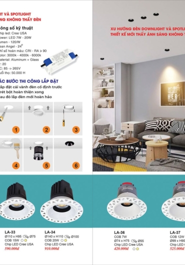 CATALOGUE ĐÈN TRANG TRÍ EUROTO - 2025